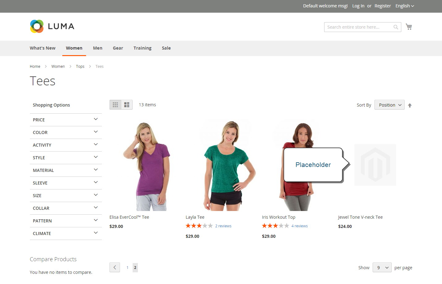 magento placeholder image