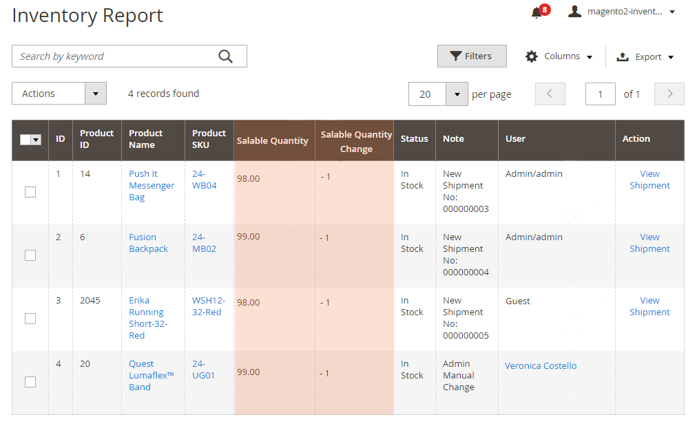 inventory management magento 2 b2b features