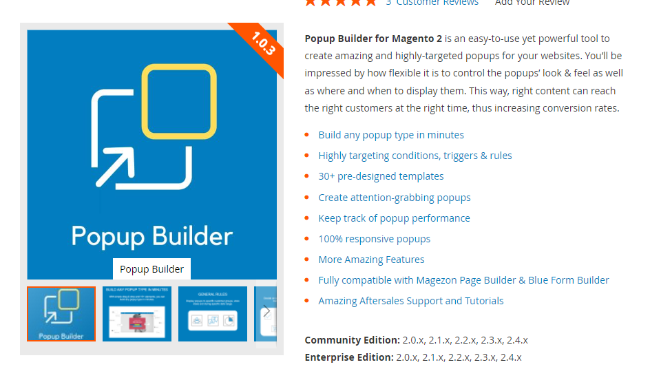 magezon M2 popup extension