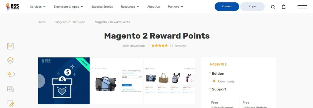 Magento 2 Reward Point by BSS Commerce