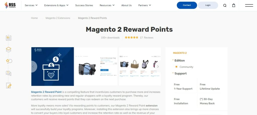 Magento 2 Reward Points by BSS Commerce