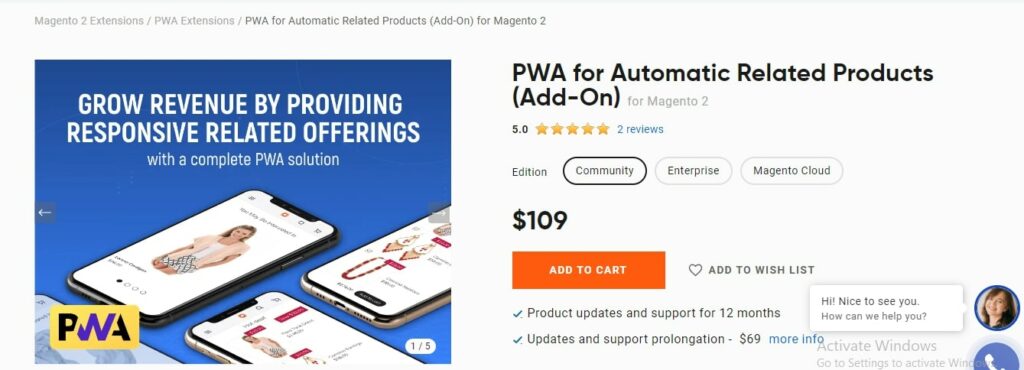 PWA for Automatic Related Products (Add-On) for Magento 2 Amasty