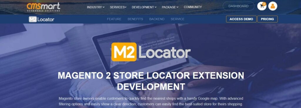 Magento 2 Store Locator Extension by Cmsmart