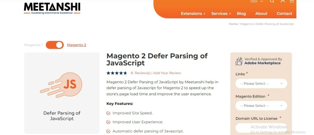 Free Magento 2 Defer Parsing of JavaScript - Meetanshi