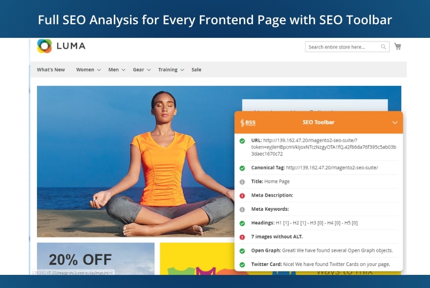 Magento 2 SEO Extension Suite by BSS Commerce