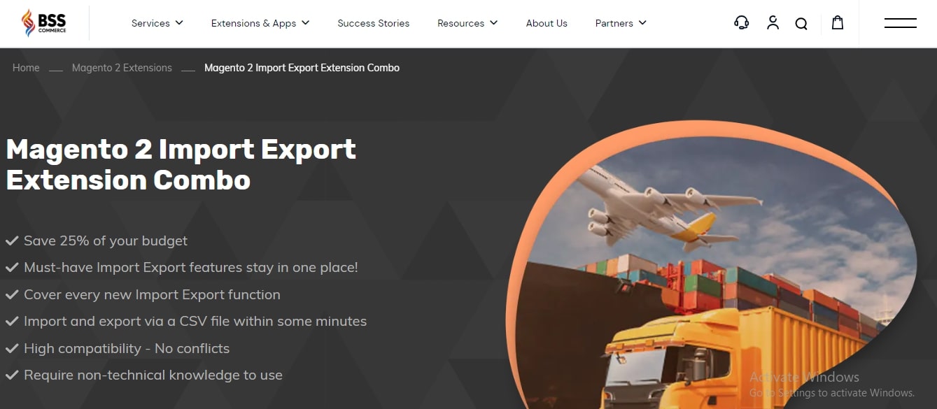 Magento 2 Import Export Extension Combo