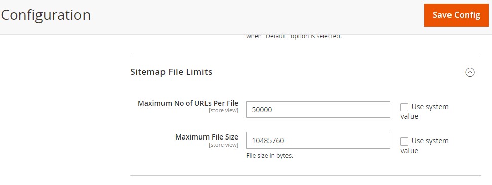 Sitemap File Limits