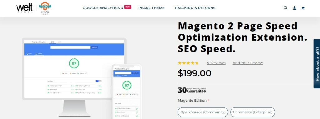 Magento 2 Page Speed Optimization Extension Weltpixel