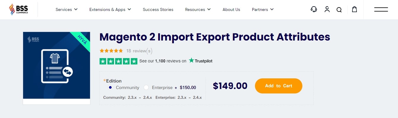 Magento 2 Import Export Product Attributes 