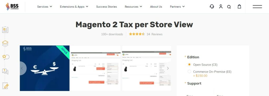 Magento 2 Tax per Store View - BSS Commerce