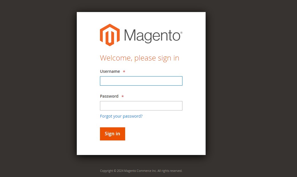 Magento 2 backend appearance