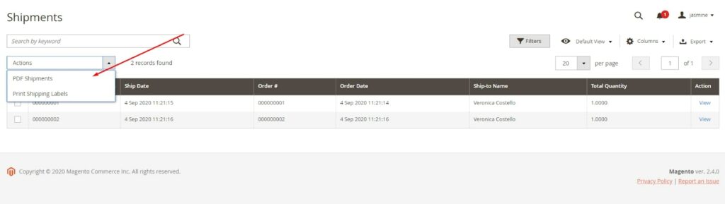 magento sales tab 3