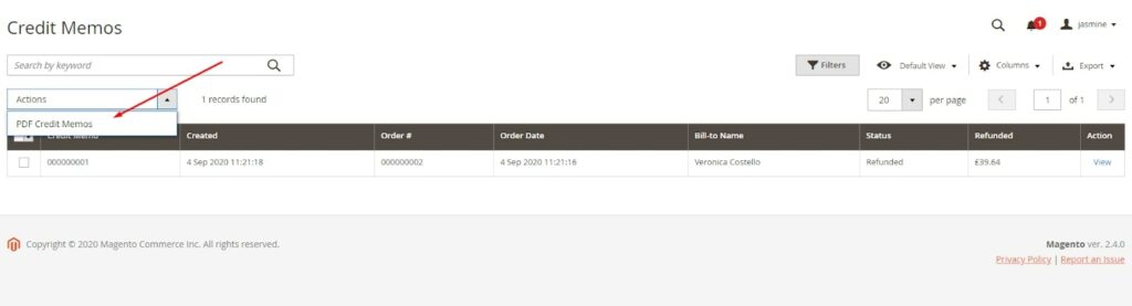 magento sales tab 4