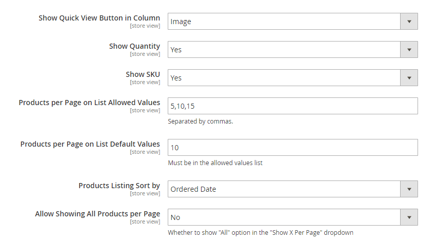 Reorder Product List Settings_2