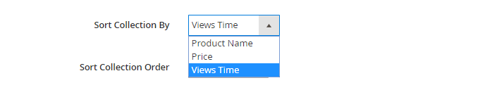 Sort collection by view time