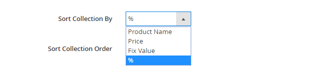 Sort collection by percentage