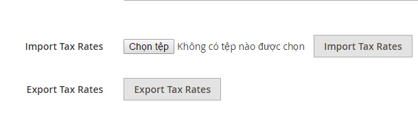 import tax