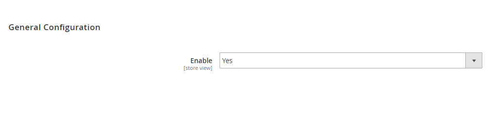 Enable extension