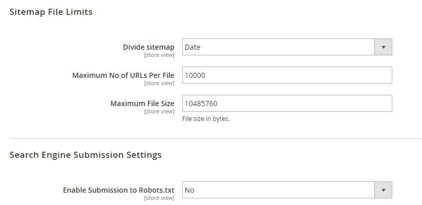 Sitemap File Limits