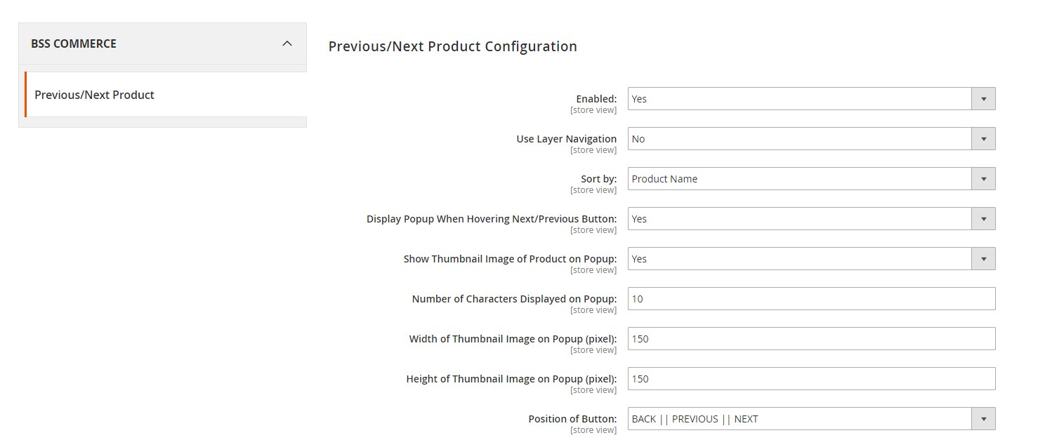 magento 2 previous/next page extension 