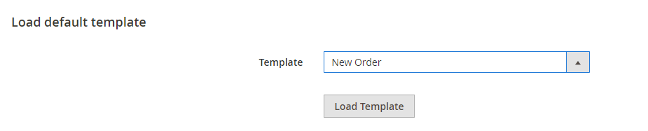 load new Magento 2 email template