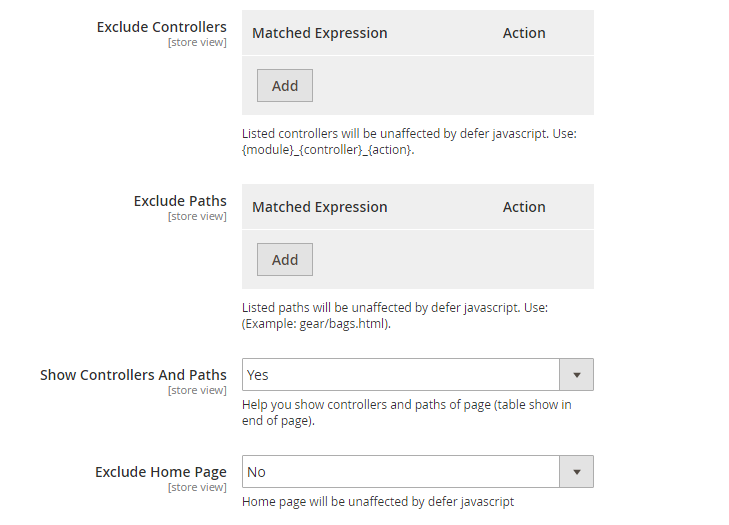 Manage Controllers, Paths and Homepage