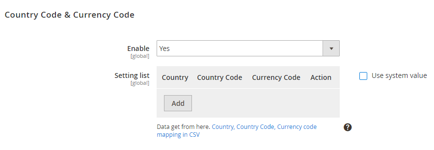 GeoIP Switch Currency