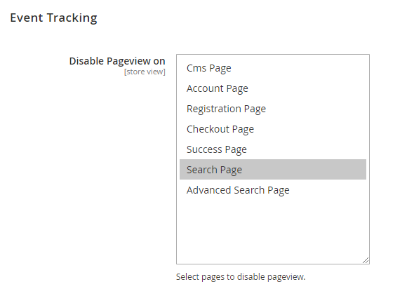 setting Magento 2 facebook pixel settings