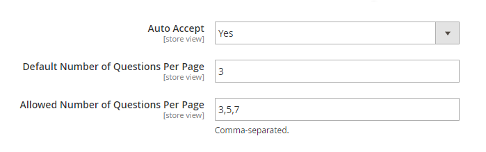 magento 2 product questions number of Q&A