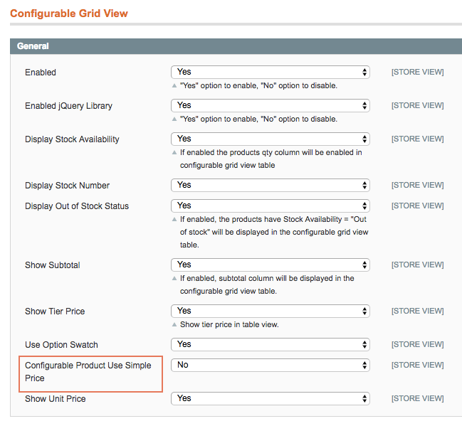 Allow admin customize convenient table with any number of attributes