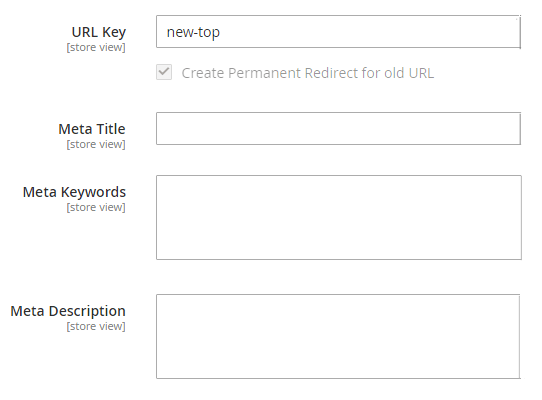 Magento 2 Duplicate Category/Copy Category Extension. Advanced feature: new url key for copied category