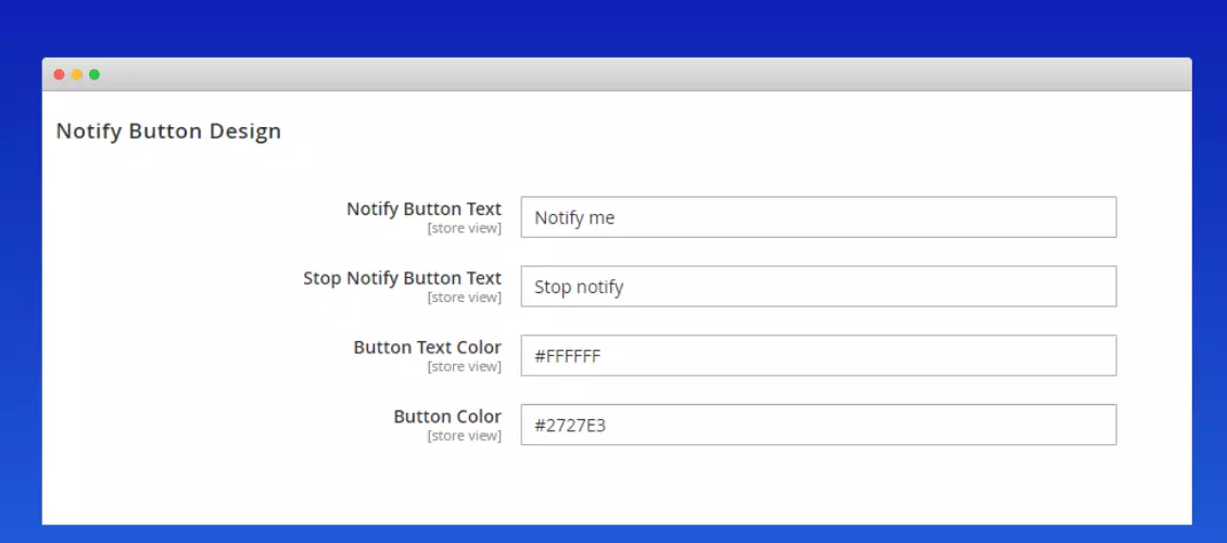  design notify button