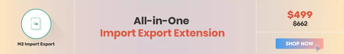 Import Export Extension for Magento 2