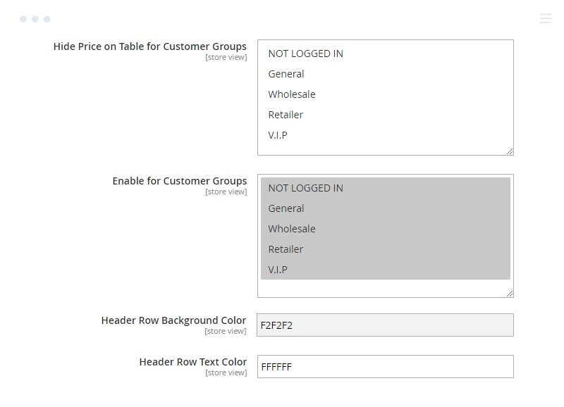 Assign Magento 2 Improved Configurable Product to specific groups