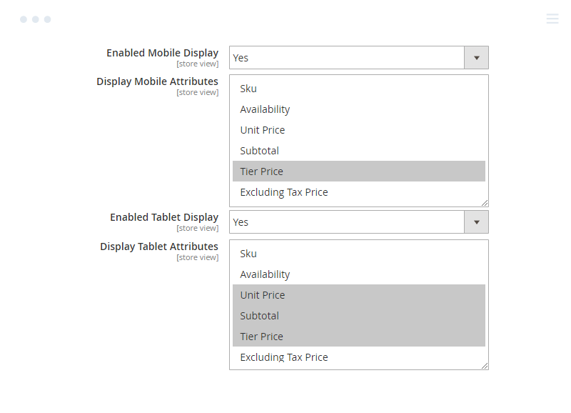 Responsive Magento 2 Better Configurable Products