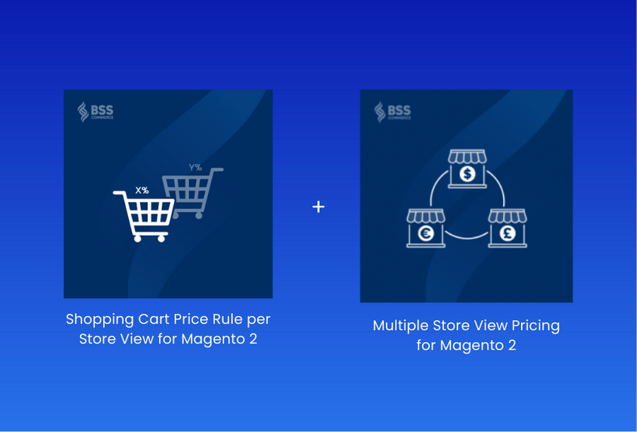 Works well with Multiple store view pricing module
