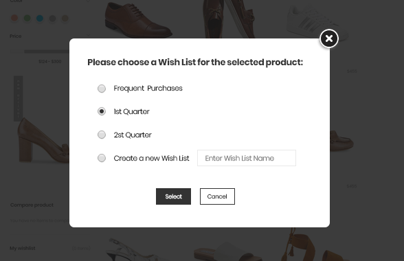 magento-2-multiple-wishlist-pop-up