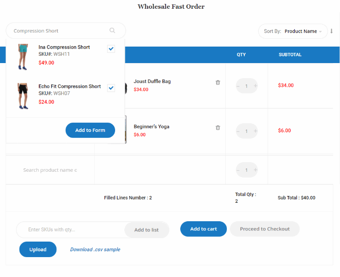 magento-b2b-quick-order-template