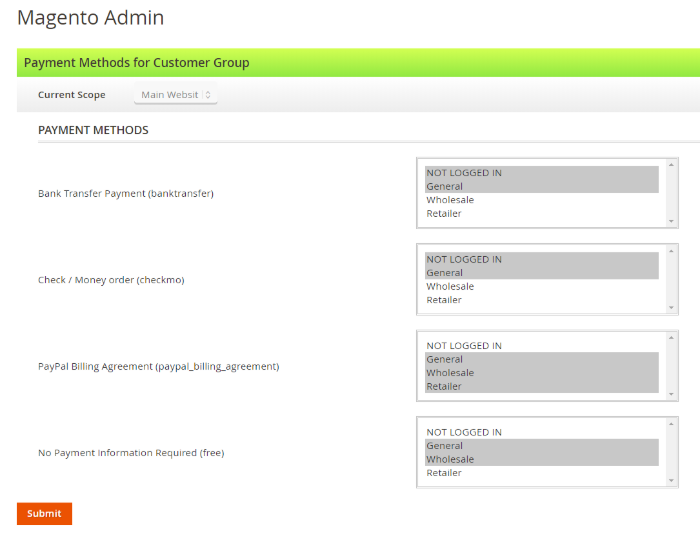 magento-payment-method-per-customer-group