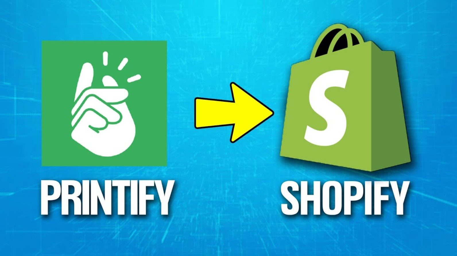 connect printify to shopify