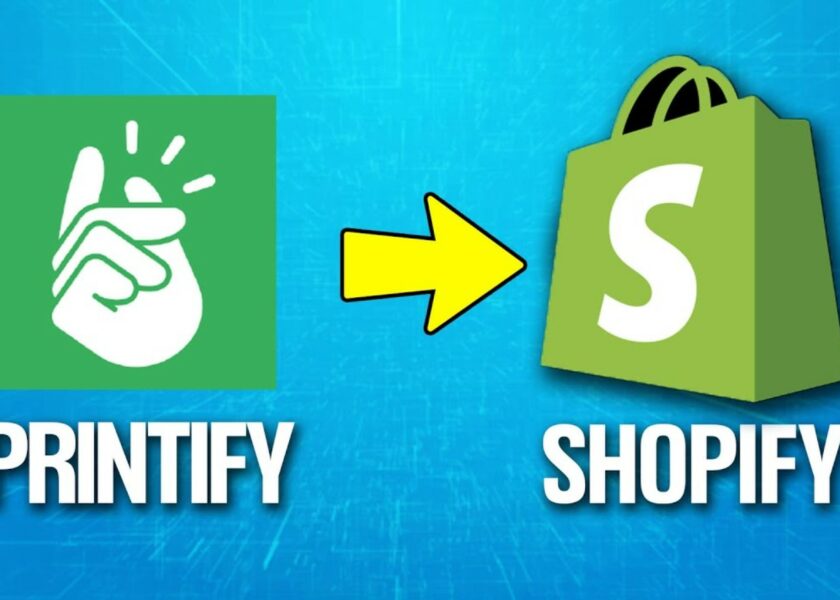 connect printify to shopify