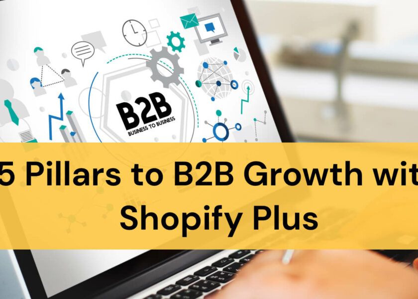 5 pillars to b2b growth with shopify plus