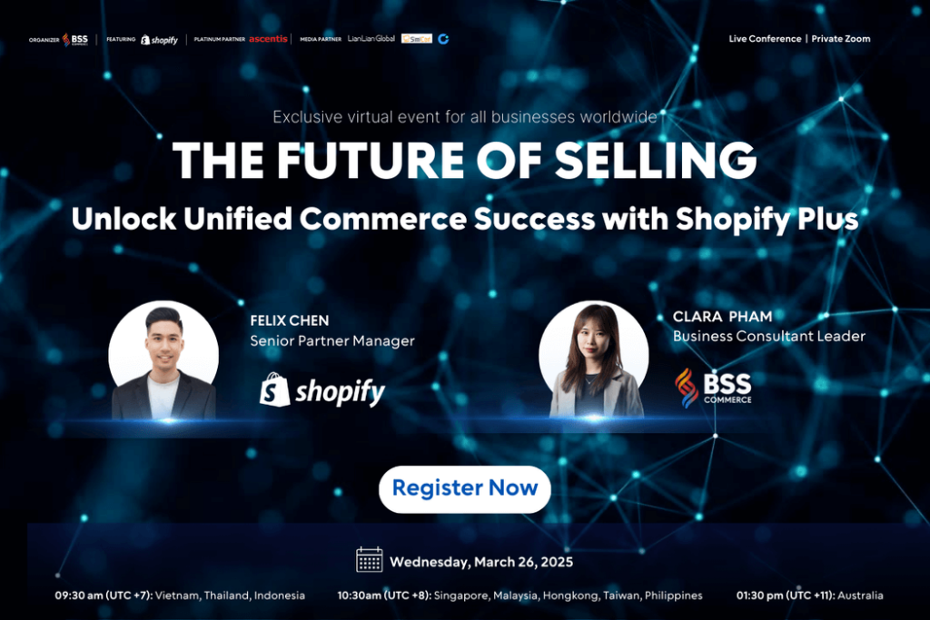 UNIFIED COMMERCE webinar popup