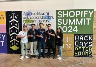 BSS Commerce team with other Shopify partners from Vietnam