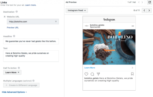 Instagram ads marketing strategy on Shopify
