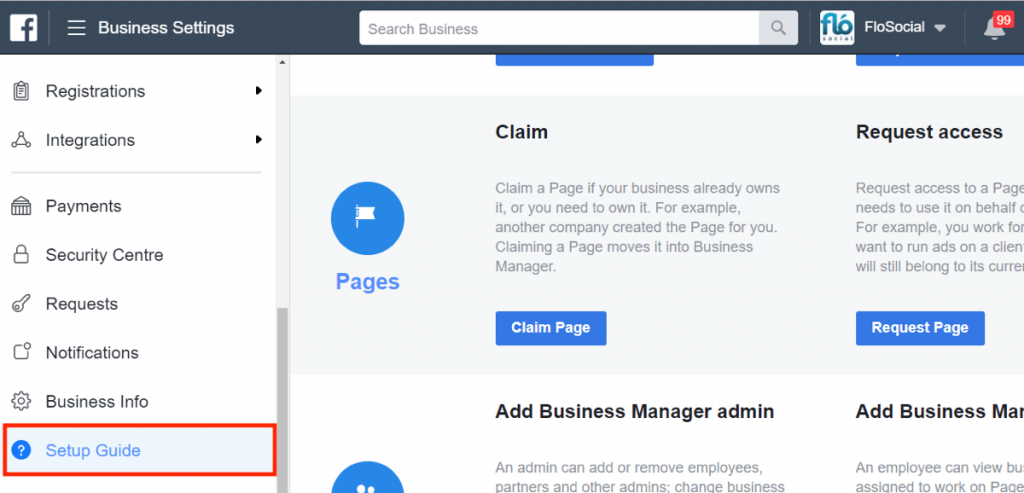 Add Facebook sales channel Shopify