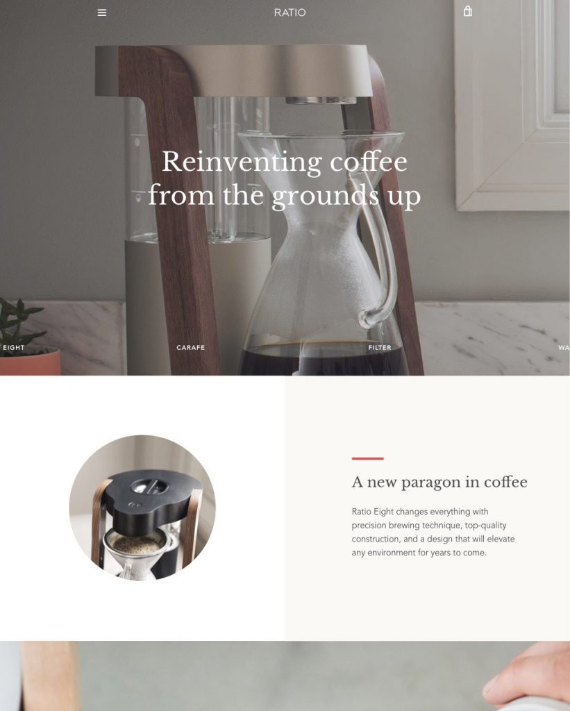 Narrative is one of the best shopify themes