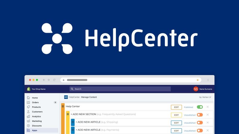 HelpCenter live chat brings you the most essential features for a online store