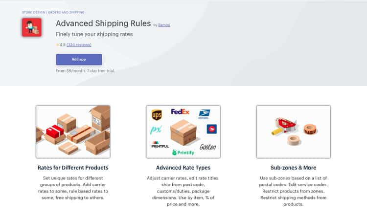 best shopify shipping apps