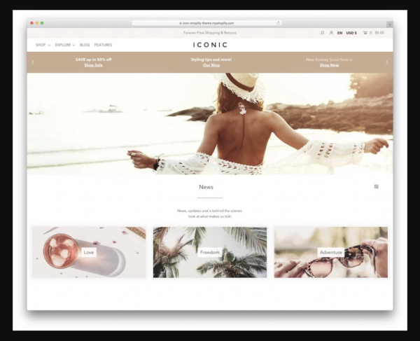 Icon Shopify Theme